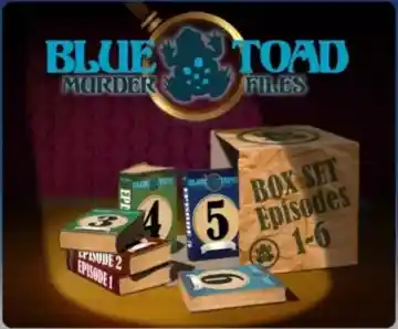 Blue Toad Murder Files - The Mysteries of Little Riddle (USA) box cover front